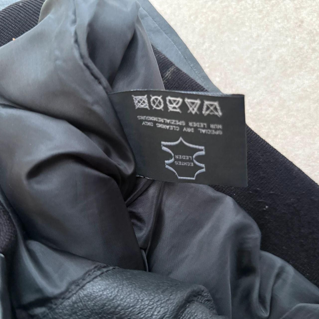 Vintage Vintage Real Leather Cropped Jacket Black Retro Vintage Size US M / EU 48-50 / 2 - 6 Thumbnail