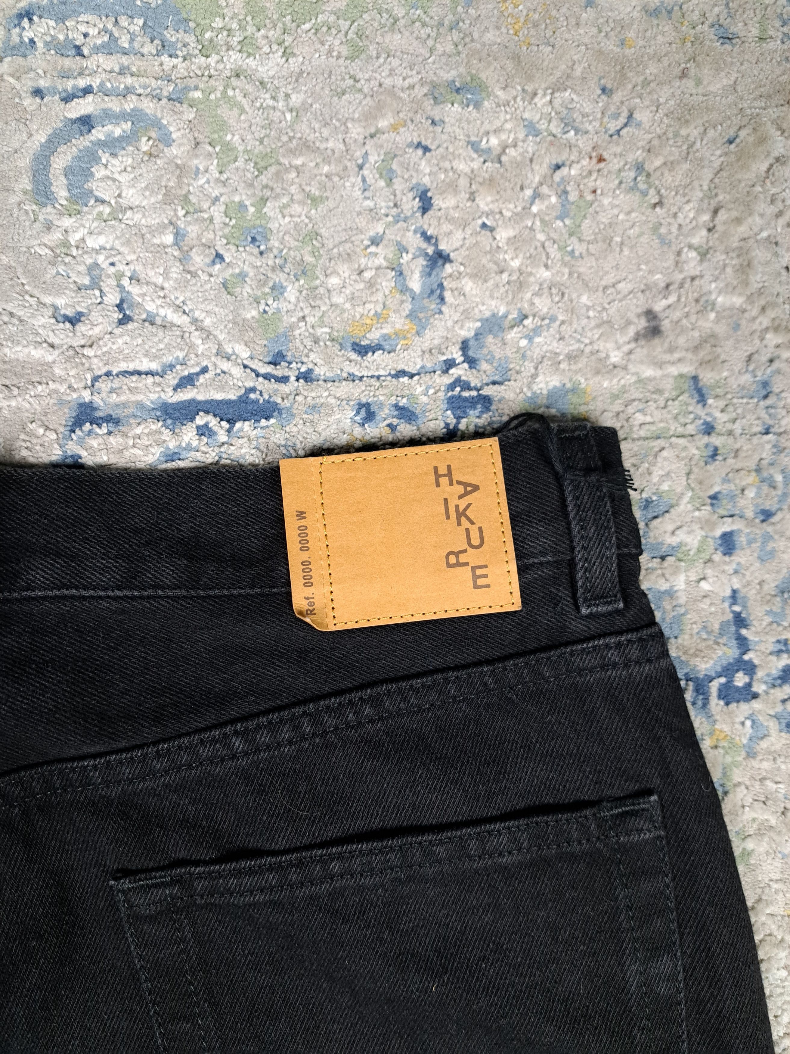 Haikure $220 RRP BNWT Haikure Fergus Black Rinse Wide Leg Denim Size US 33 - 4 Thumbnail