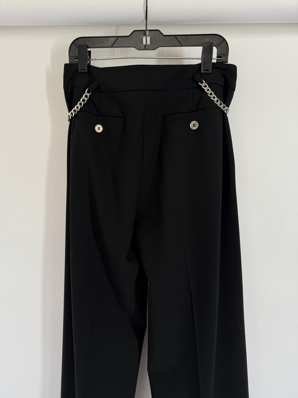 Michael Kors Michael Kors Wide-Leg Pants with Chain Detail Size 26" / US 2 / IT 38 - 5 Thumbnail