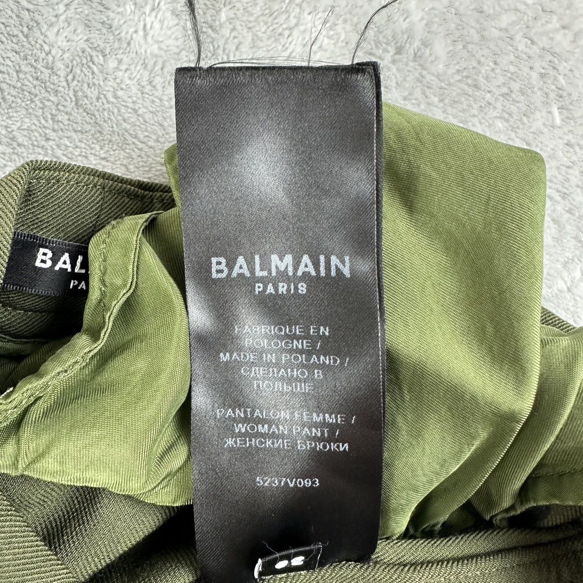 Balmain Balmain Green Pants Women’s Size 38 EU Size 38" / US 16 / IT 52 - 12 Thumbnail