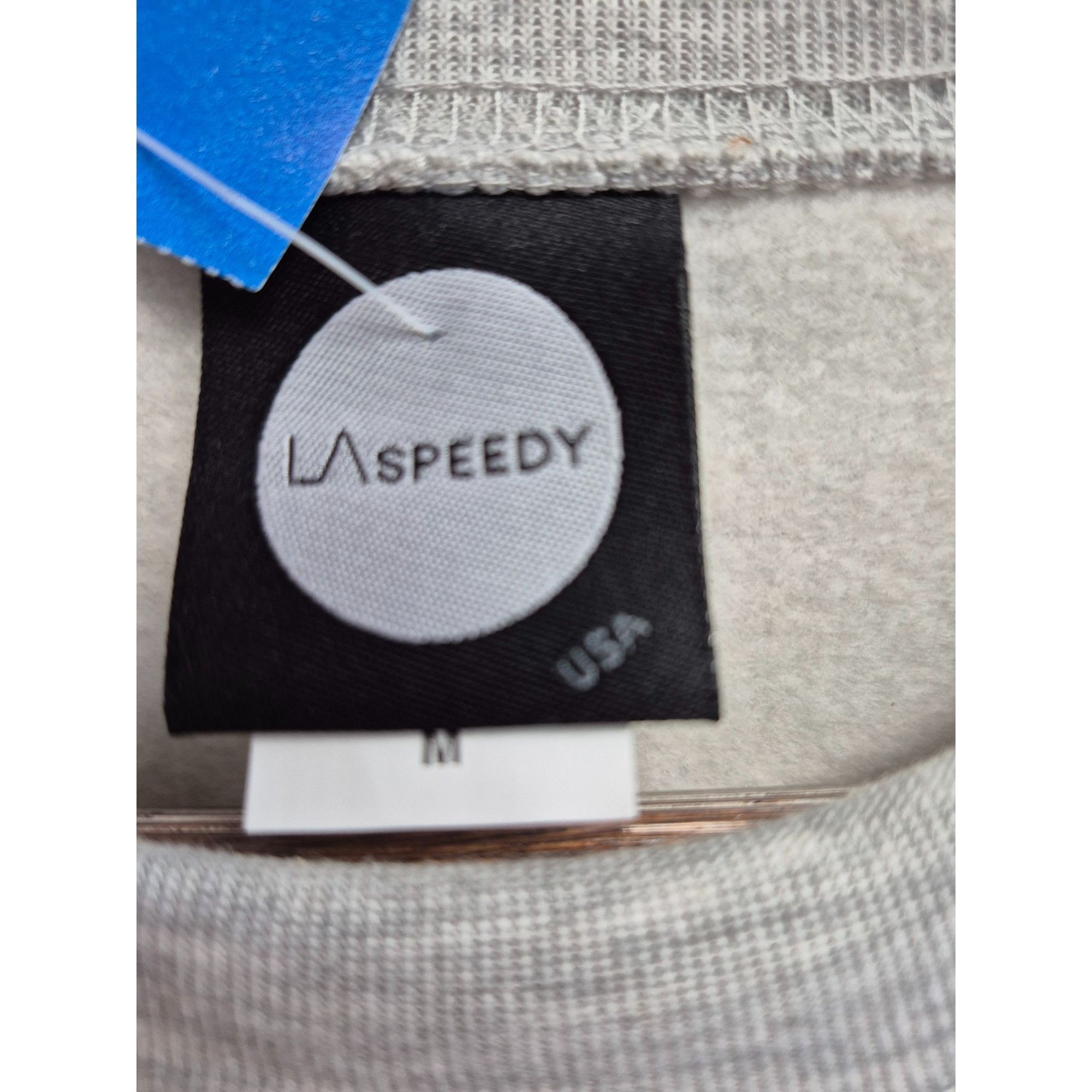 Other La Speedy Gray Crewneck Sweatshirt M Polyester Cotton Blend Size US M / EU 48-50 / 2 - 3 Thumbnail