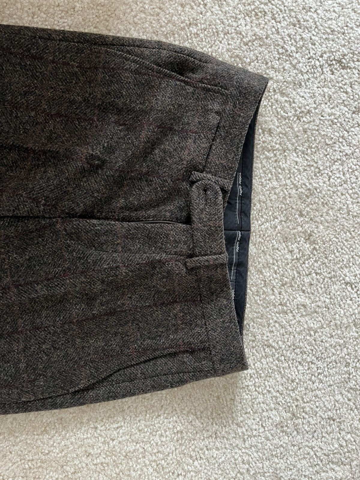 Vintage Walker Slater Tweed Trousers Size US 28 / EU 44 - 2 Thumbnail