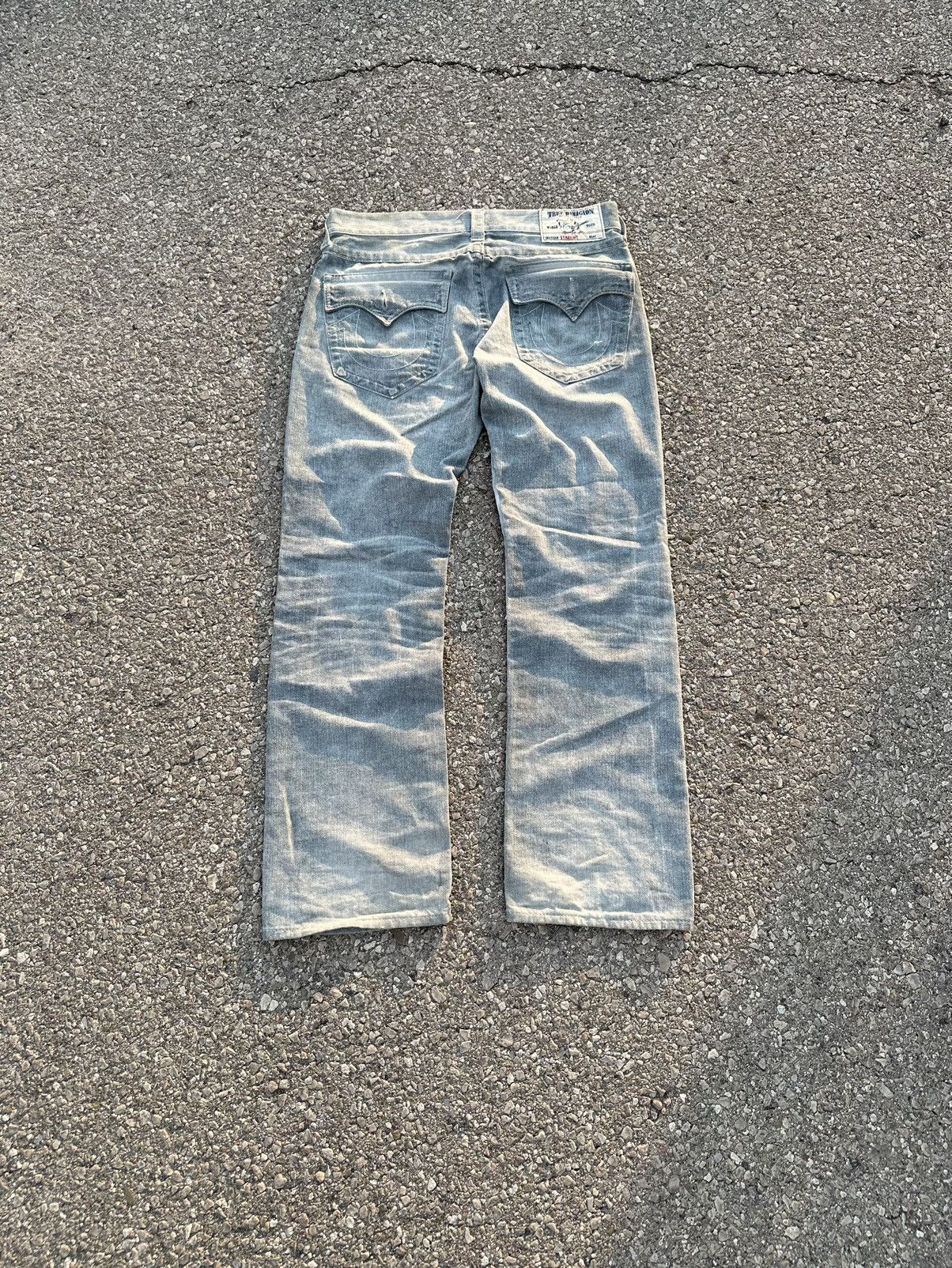 True Religion True Religion Distressed With Patches Jeans Size US 32 / EU 48 - 2 Thumbnail