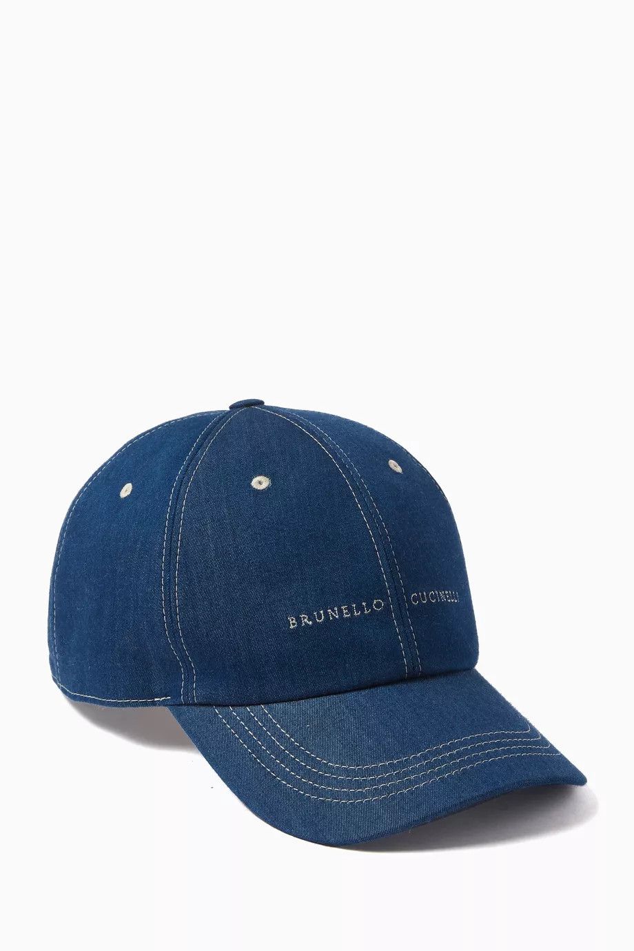 o1mle0725 Size: M / Embroidered Logo Cap / Hat in Blue
