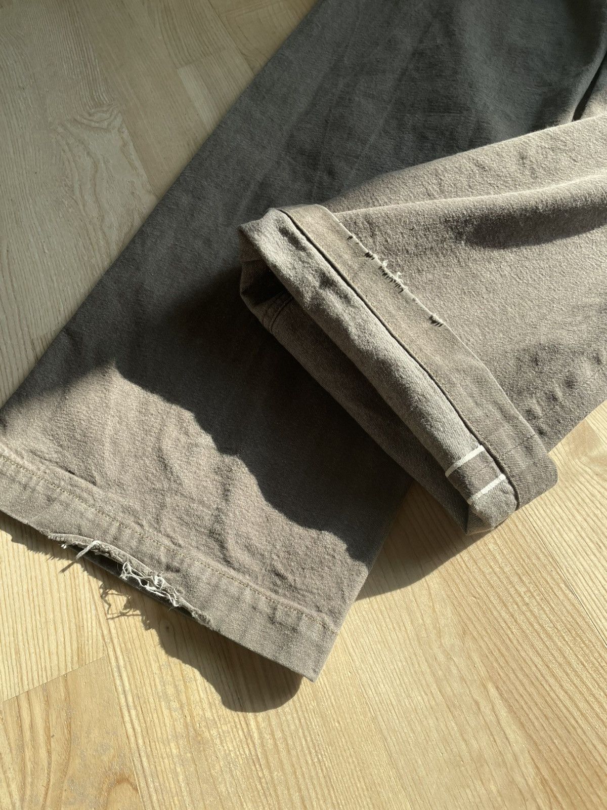 Rick Owens Drkshdw Rick Owens MIJ Geth Cargo Denim Jeans Size US 33 - 4 Thumbnail