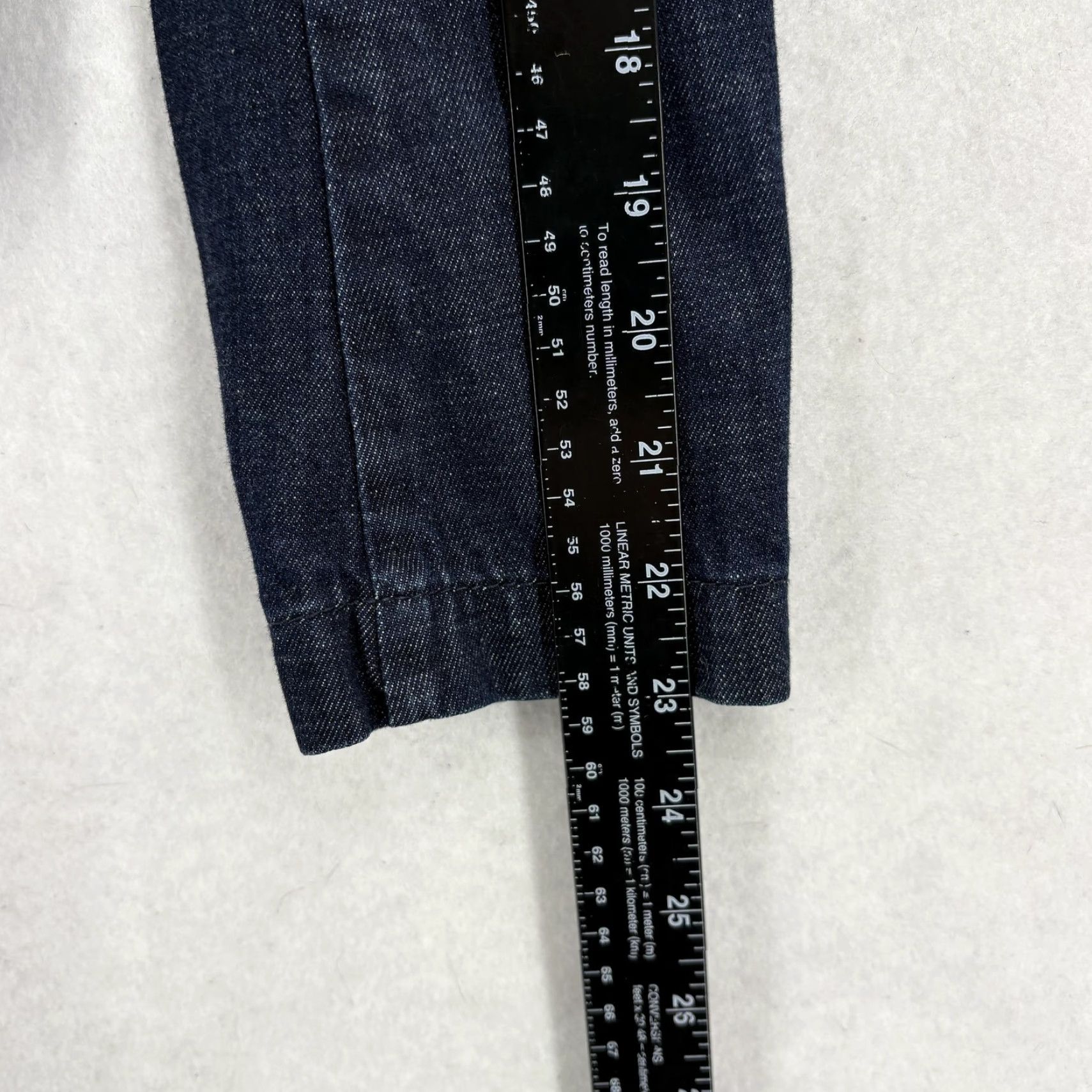 Vintage Pilcro and the Letterpress Blazer Womens Small Blue Denim Button Front Jacket Size S / US 4 / IT 40 - 7 Thumbnail