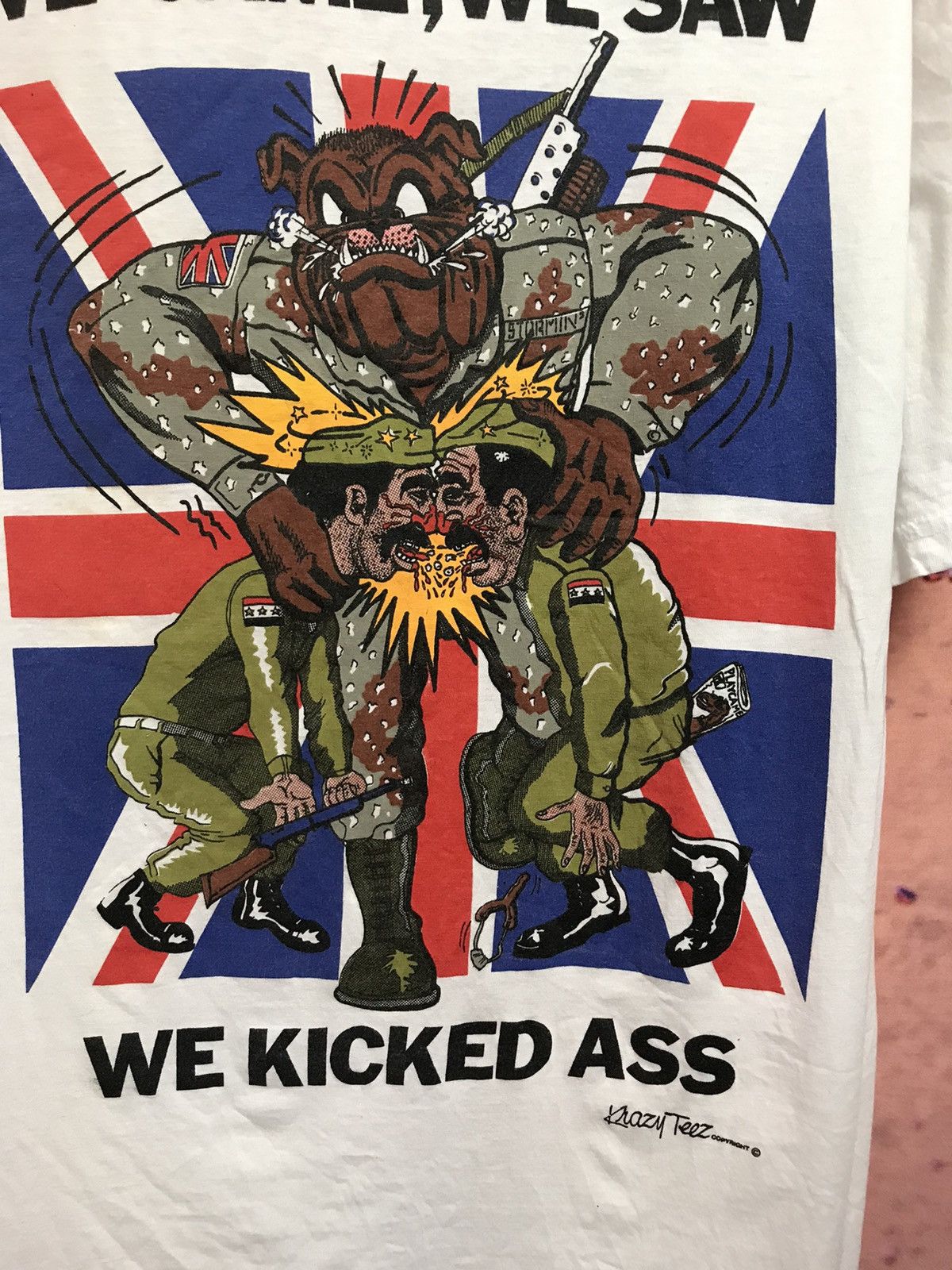 Band Tees We Came We saw we kicked ass streetwear humor tee Size US L / EU 52-54 / 3 - 3 Thumbnail