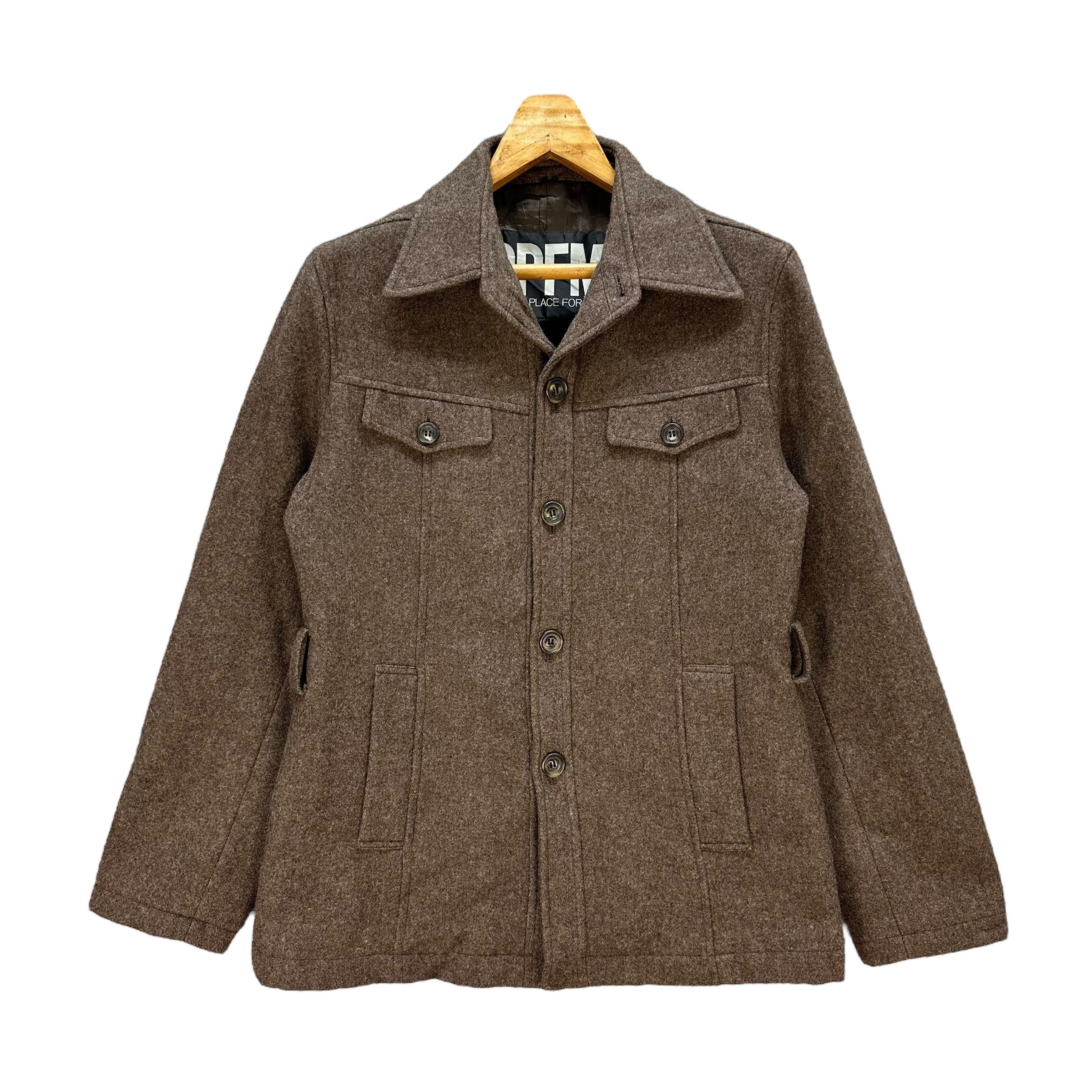 PPFM Peyton Place For Men Wool Button Jacket #A67-1616