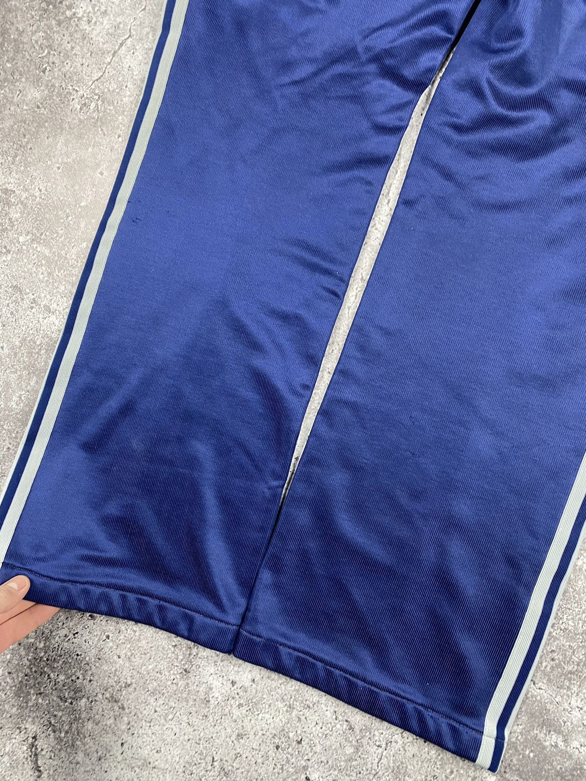 Adidas VINTAGE 1970s Adidas West Germany Y2K BAGGY Track Suit Size US L / EU 52-54 / 3 - 13 Thumbnail