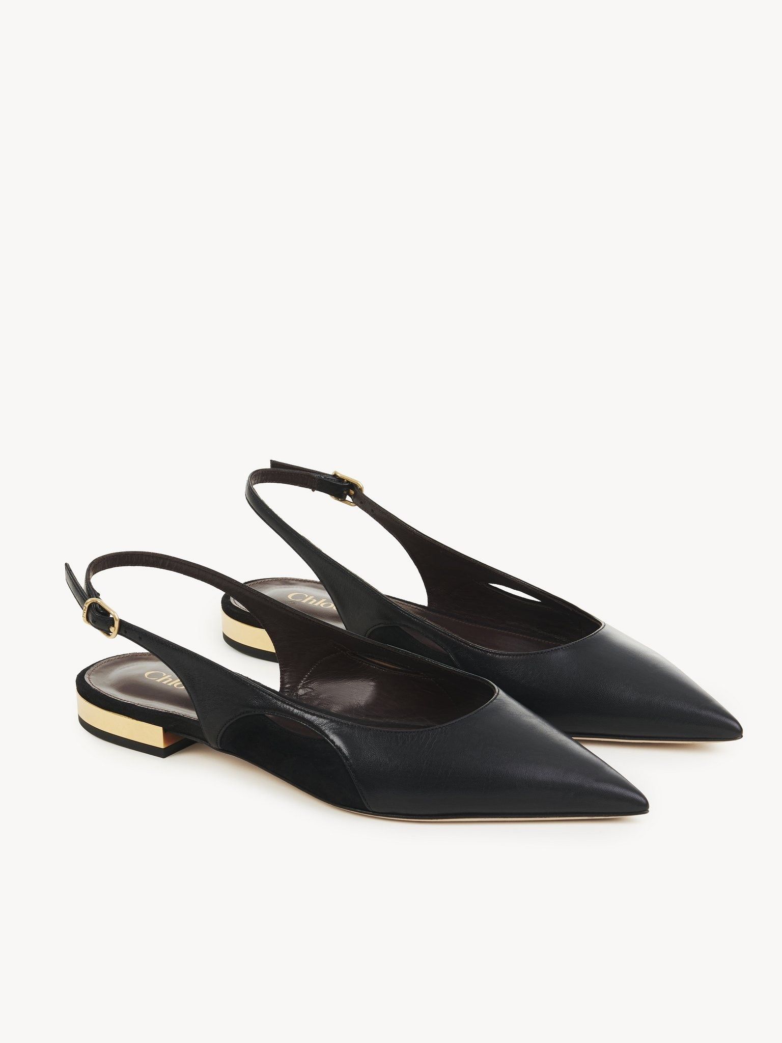 Chloe oc11z0525 Saada Slingback in Black Size US 11 / IT 41 - 2 Thumbnail