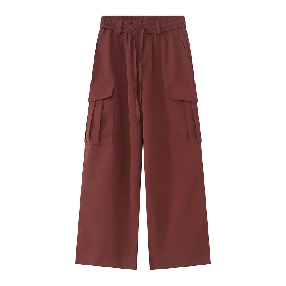 Japanese Brand × Jean Hip Hop High Street Loose Fit Large Pocket Casual Pants Size US 31 - 3 Thumbnail