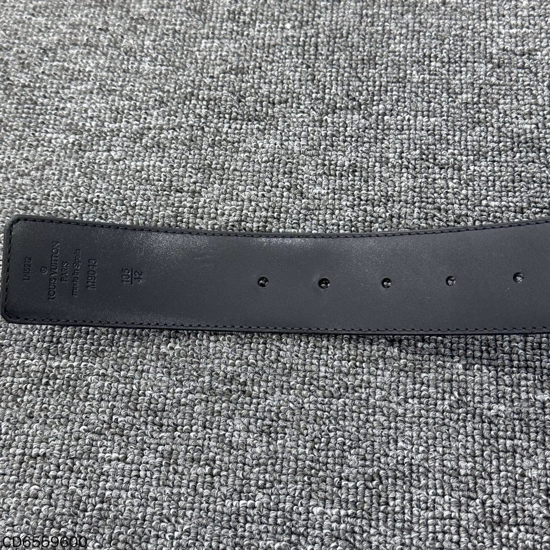 Louis Vuitton LV Monogram Black 99 New Waist Belt Size ONE SIZE - 3 Thumbnail