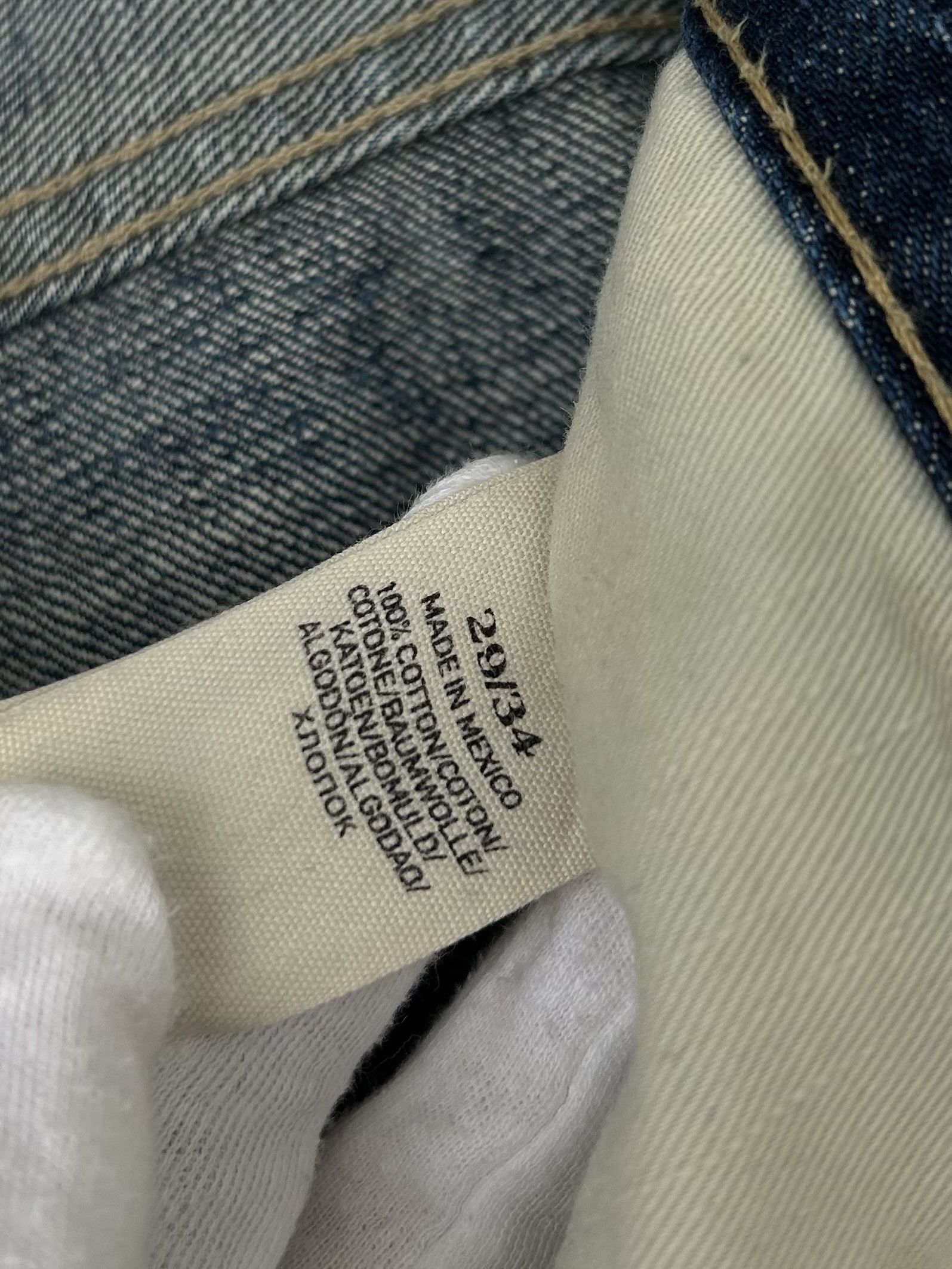 Denim & Supply Ralph Lauren Denim & Supply Ralph Lauren Patchwork Jeans Extremely Rare Size US 29 - 13 Thumbnail