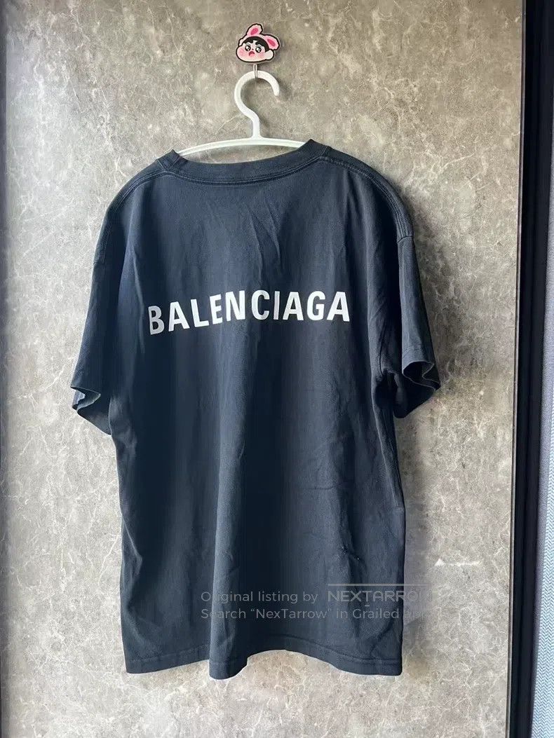 Balenciaga Balenciaga Logo front and back short-sleeve S Size US S / EU 44-46 / 1 - 2 Thumbnail