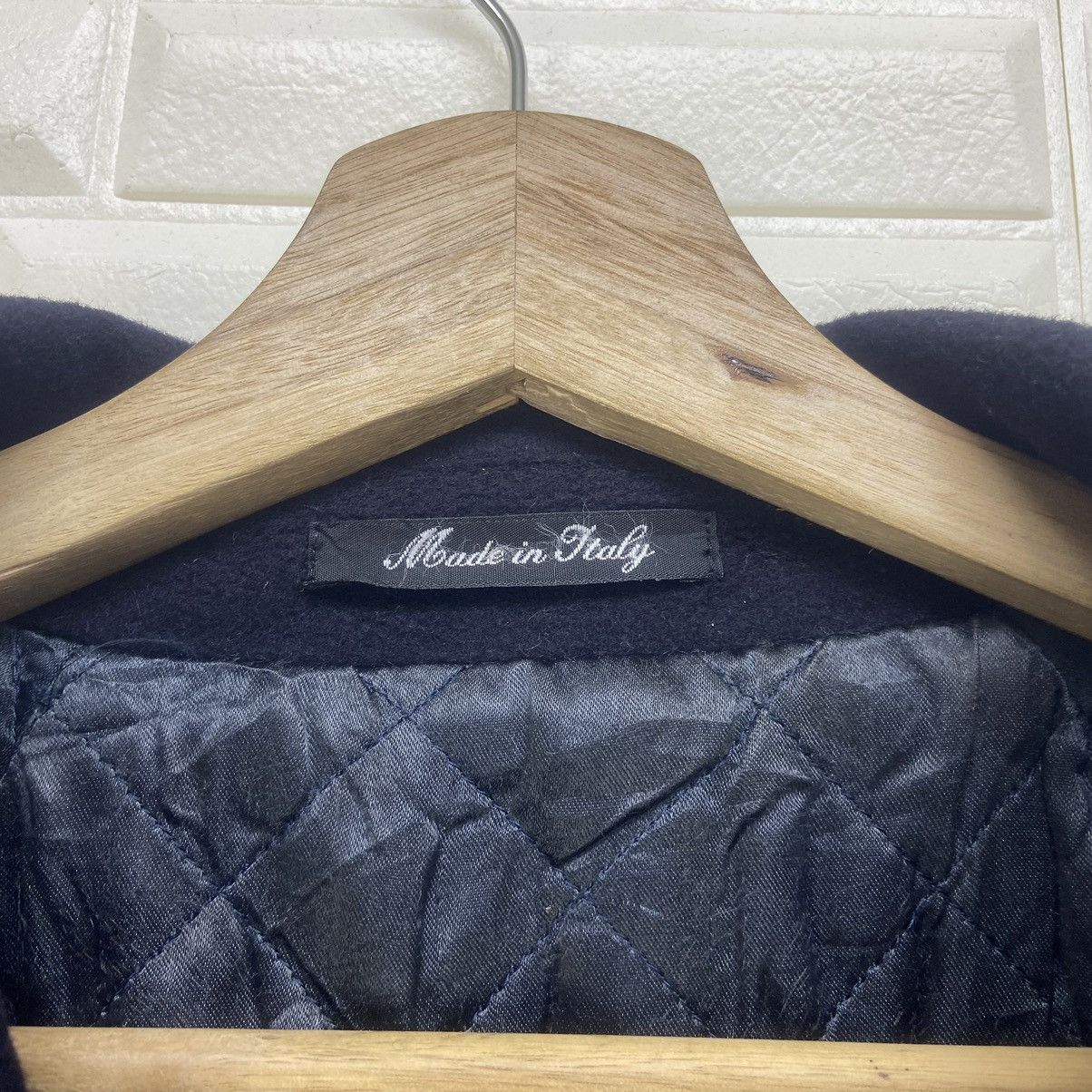 Vintage Lavorazione Artigianale Oviesse Virgin Cashmere Overcoat Size US M / EU 48-50 / 2 - 11 Thumbnail
