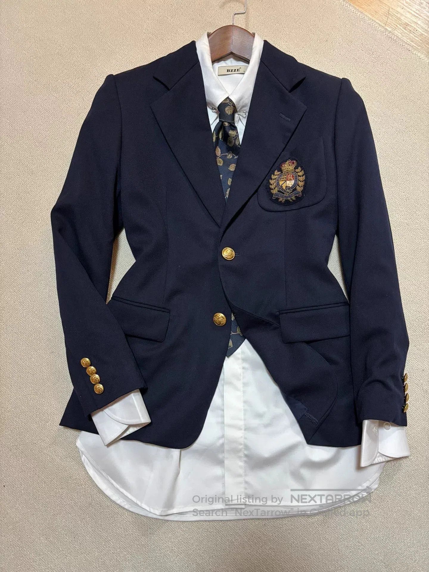 Polo Ralph Lauren Ralph Lauren Navy Crown Badge Blazer. Size M / US 6-8 / IT 42-44 - 2 Thumbnail