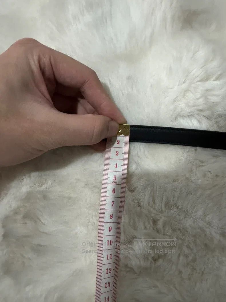 Saint Laurent Paris Saint Laurent Paris size 95 Black silver belt Size ONE SIZE - 9 Thumbnail