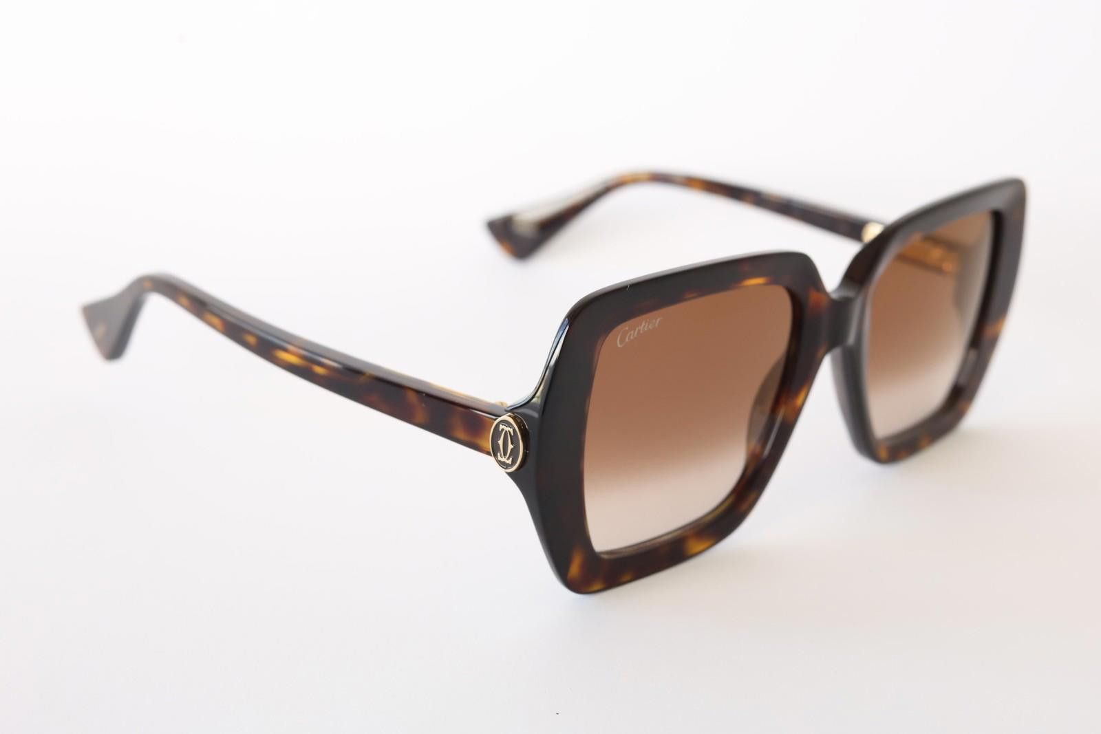 Cartier New Cartier eyewear optical sunglasses CT0507S 002 havana Size ONE SIZE - 7 Thumbnail