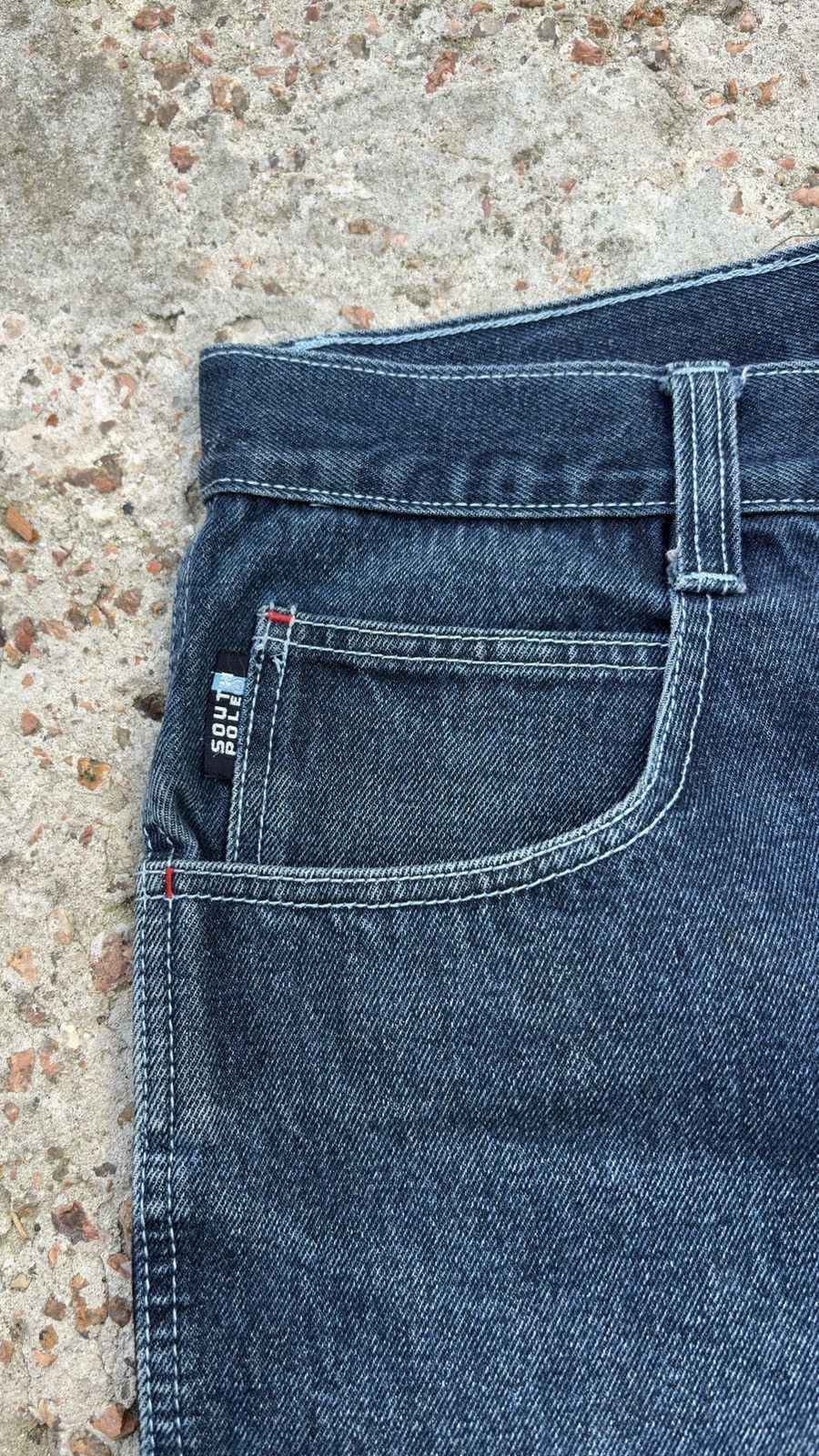 Southpole Vtg Southpole Baggy Denim Jorts Embroidered Hip Hop Y2K 38 Size US 38 / EU 54 - 3 Thumbnail