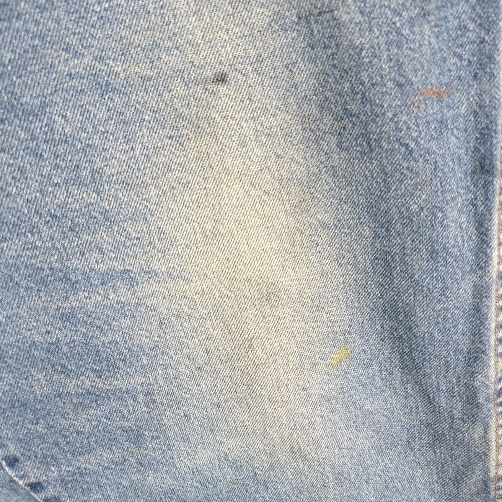 Dickies Dickies Jeans Mens 38x34 Light Wash Regular Fit Straight leg Denim 5-Pocket Workwear Pants, Blue, Cotton, Regular Rise Mens Size US 38 / EU 54 - 5 Thumbnail
