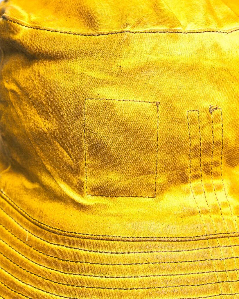 Rick Owens Drkshdw o1s1v1r1oon0925 Size: Medium/Gilligan Hat in Light Yellow Size ONE SIZE - 3 Thumbnail
