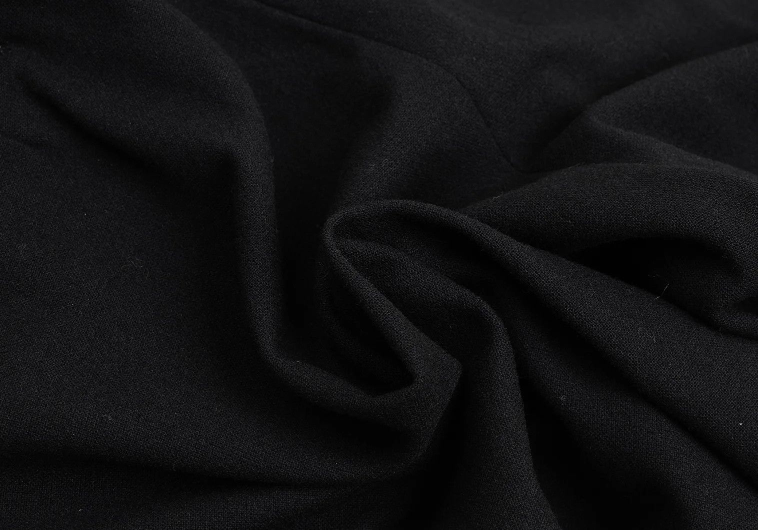 Yohji Yamamoto Yohji Yamamoto Wool Nylon Tapered Pants Black L Size US 38 / EU 54 - 15 Thumbnail