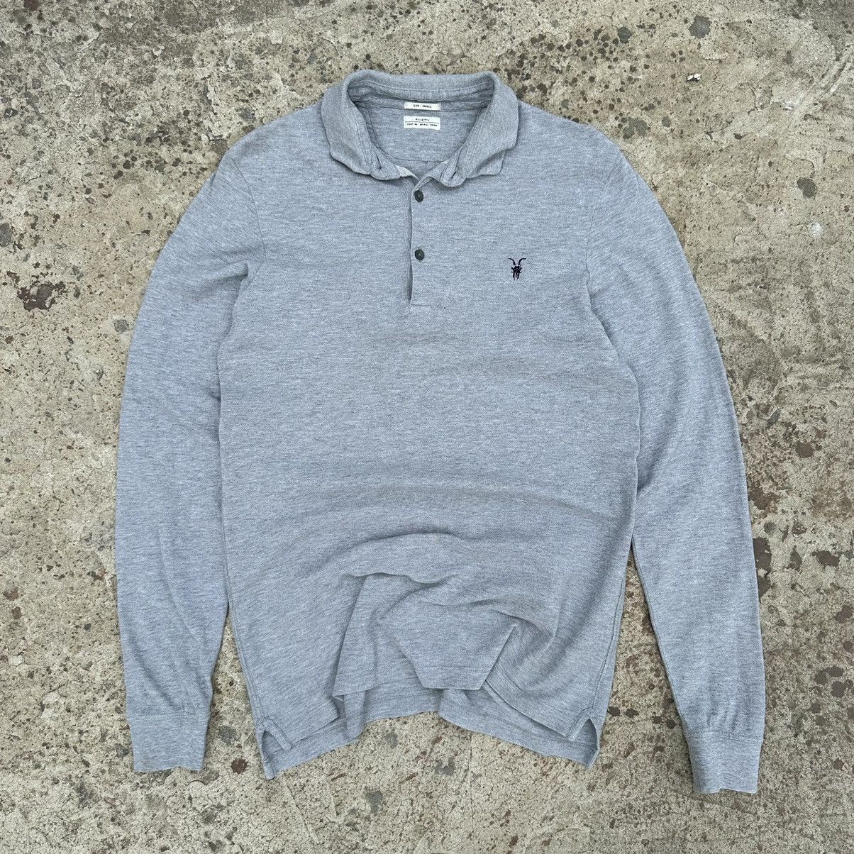Allsaints Vintage Allsaints Long-sleeve T-shirts Basic Fit Old Money Size US S / EU 44-46 / 1 - 1 Thumbnail