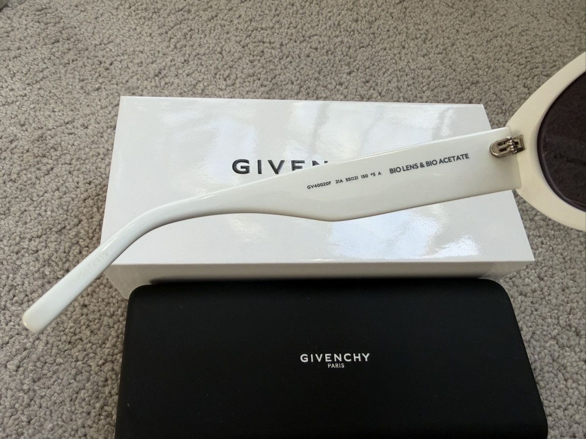 Givenchy givenchy gv40020f white acetate round sunglasses Size ONE SIZE - 2 Thumbnail