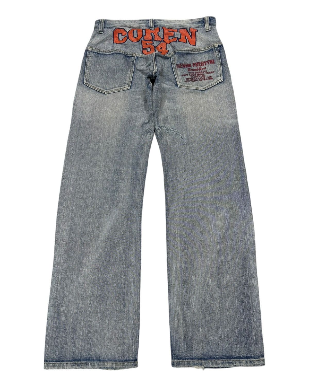 Japanese Brand × Vintage 🔥BAGGY JEANS JACK SERIKA WASHED DISTRESSED DENIM Size US 32 / EU 48 - 1 Thumbnail
