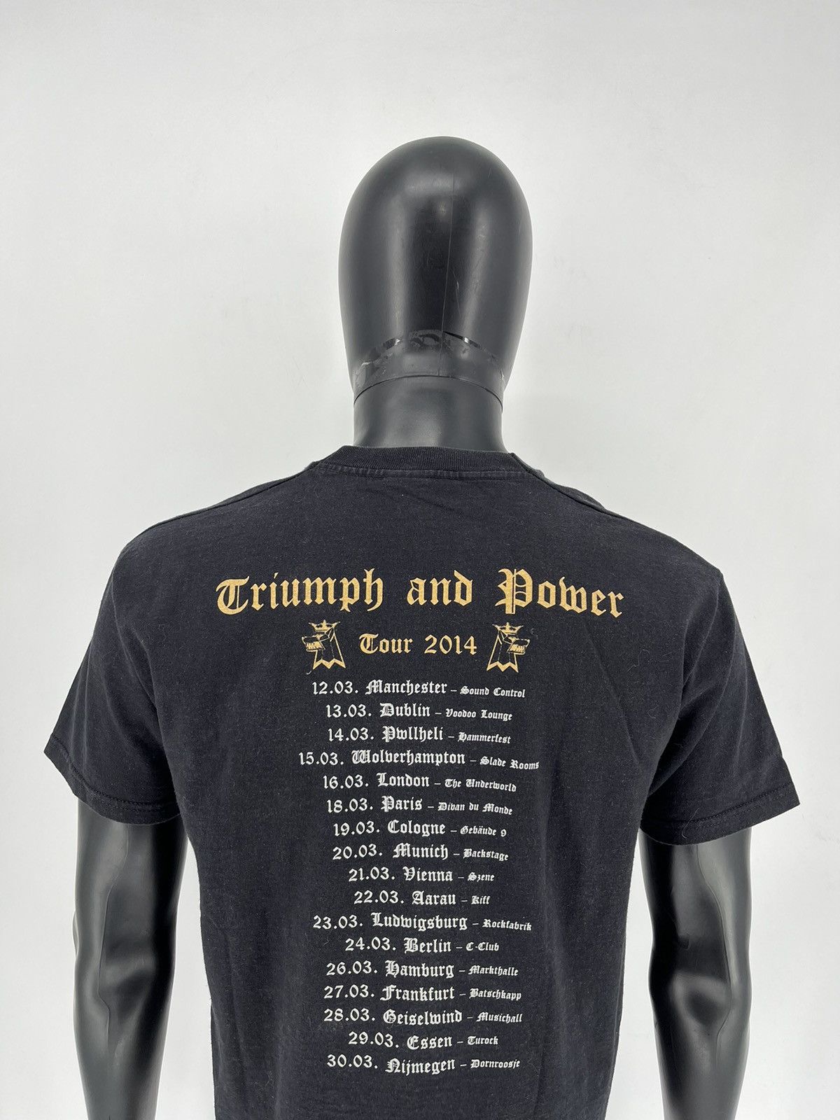 Band Tees Vintage Y2K Grand Magus Metal Band Grunge Faded Double Sided Size US L / EU 52-54 / 3 - 8 Thumbnail