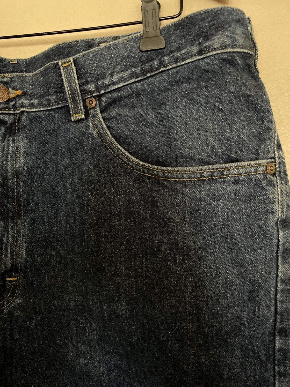 Lee × Vintage Lee BLUE Jean Shorts Jorts 40 vintage denim 100% cotton 🔥🇺🇸 Size US 40 / EU 56 - 6 Thumbnail