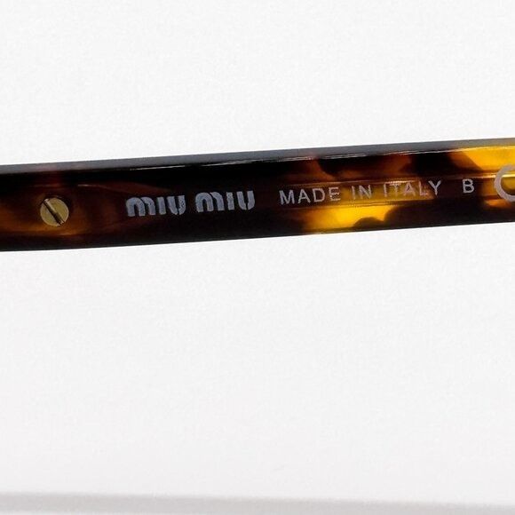 Miu Miu NEW MIU MIU MU11ZS 14L20I SUNGLASSES, MIU MIU WOMEN HAVANA M Size ONE SIZE - 10 Thumbnail