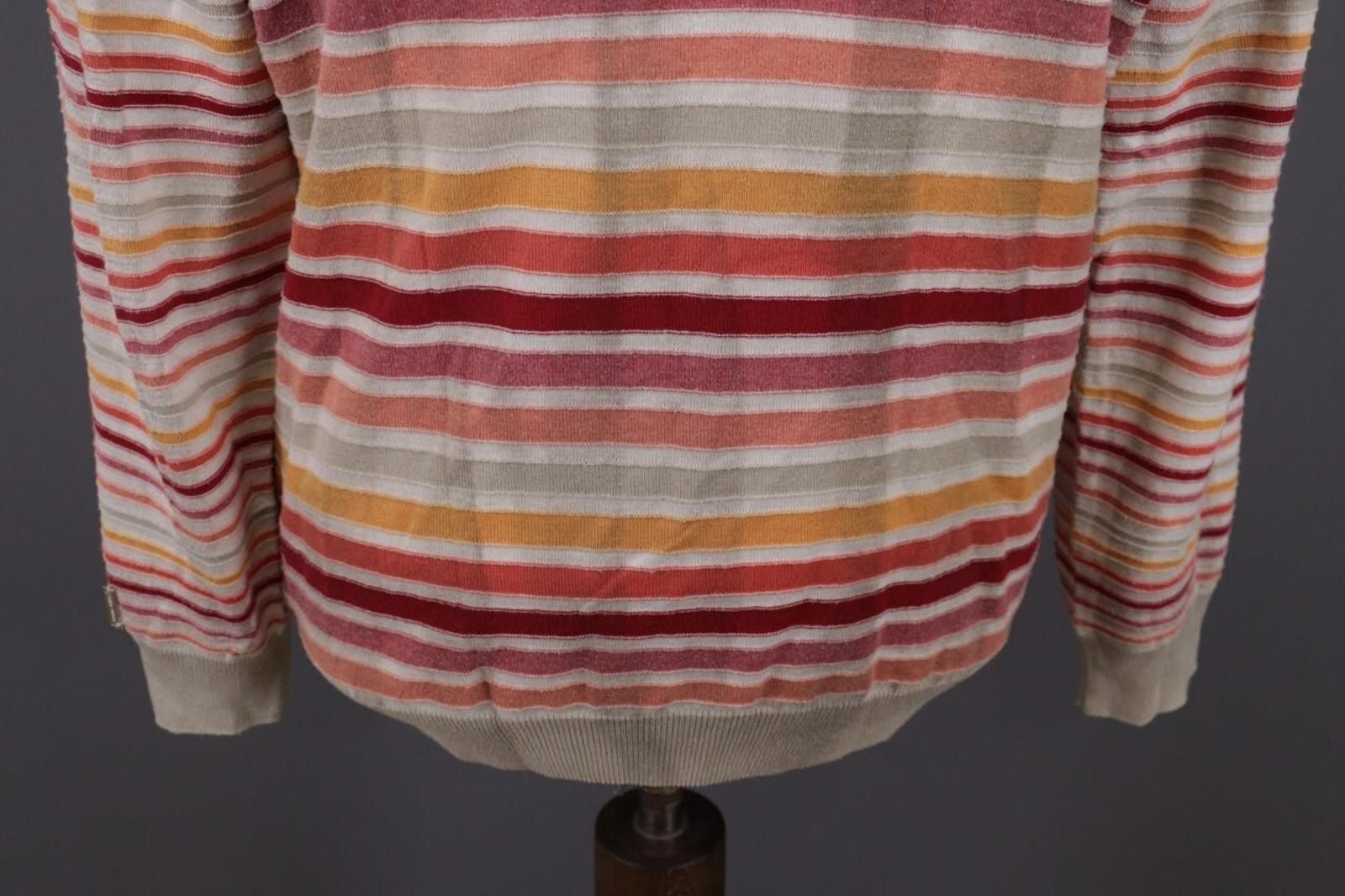Carlo Colucci Carlo ColucciModern Cut Multicolor Knit Sweater Size 50 Size US M / EU 48-50 / 2 - 11 Thumbnail