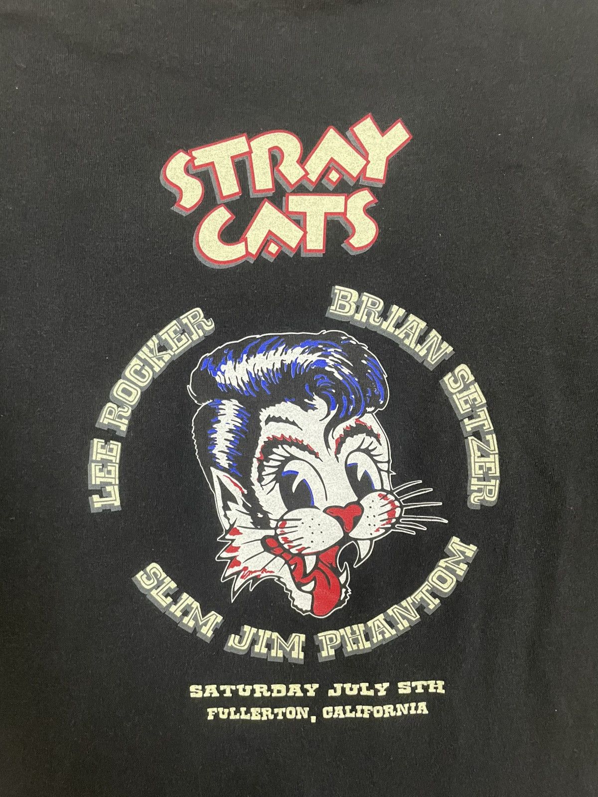 Band Tees Vintage Stray Cats Size US S / EU 44-46 / 1 - 6 Thumbnail