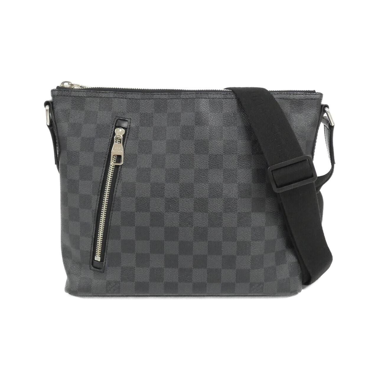 Louis Vuitton Louis Vuitton Louis Vuitton Mick Damier Graphite Shoulder Bag Textile Shoulder Bag N41211 DUTY FREE for USA Size ONE SIZE - 1 Thumbnail