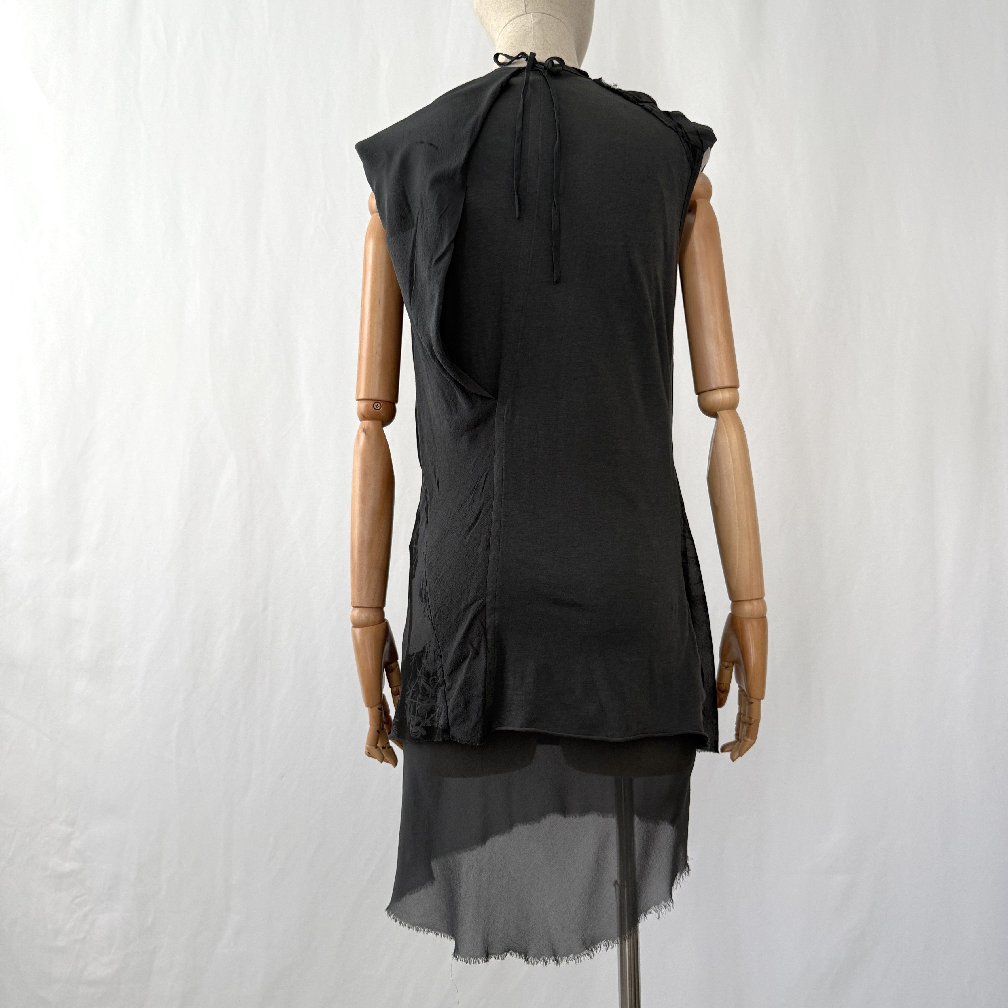 Ilaria Nistri ROQUE ILARIA NISTRI Silk/Cotton Dress Size M / US 6-8 / IT 42-44 - 6 Thumbnail