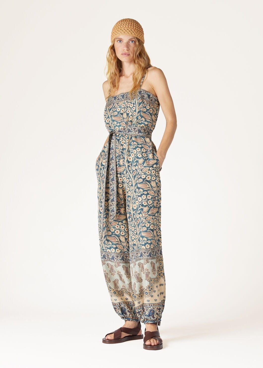 o1srvl11e0825 FAN8125 Hede Jumpsuit in Multicolor