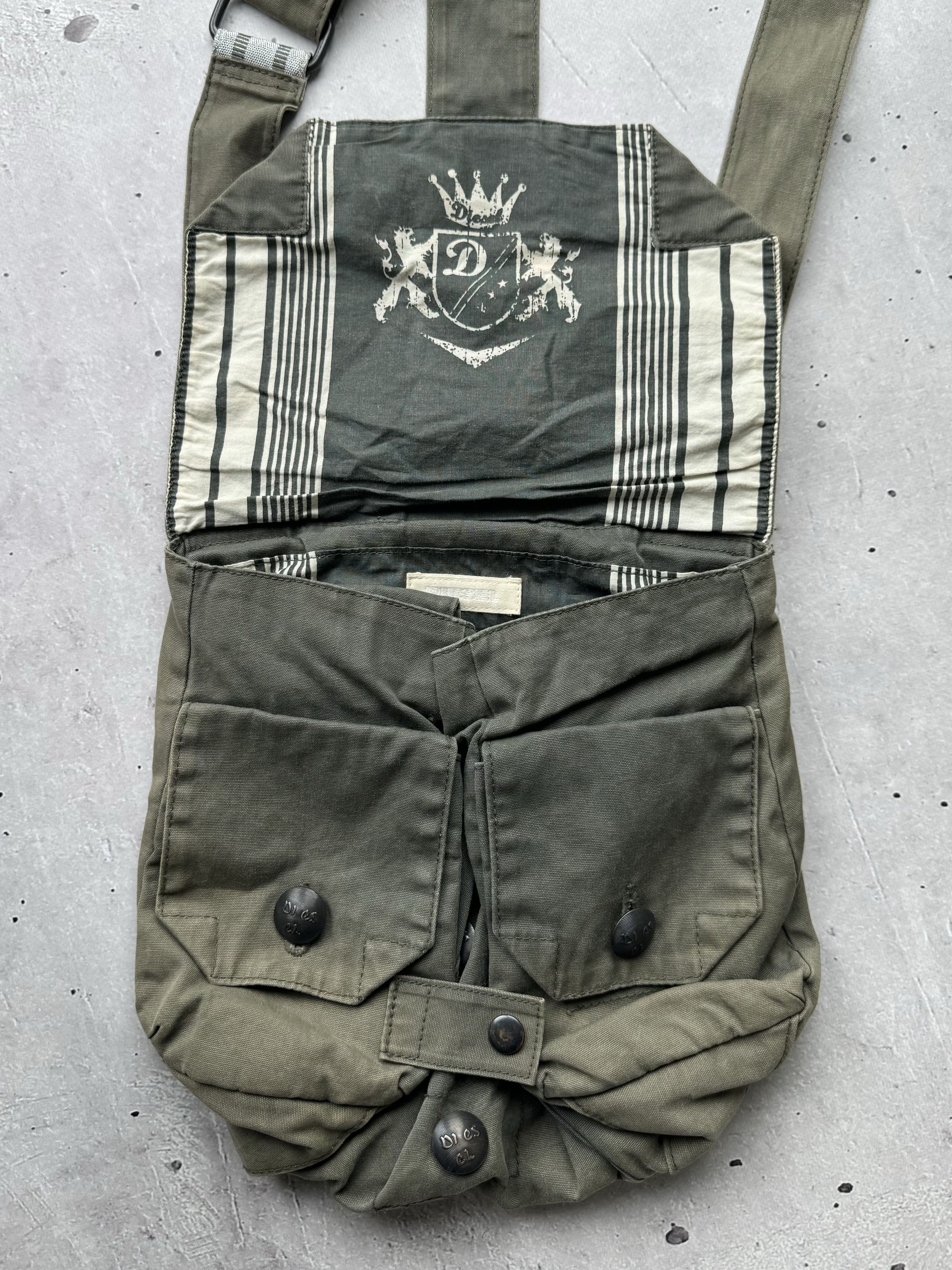 Diesel Diesel Vintage Multi Pocket Avantgarde Shoulders Bag Size ONE SIZE - 3 Thumbnail