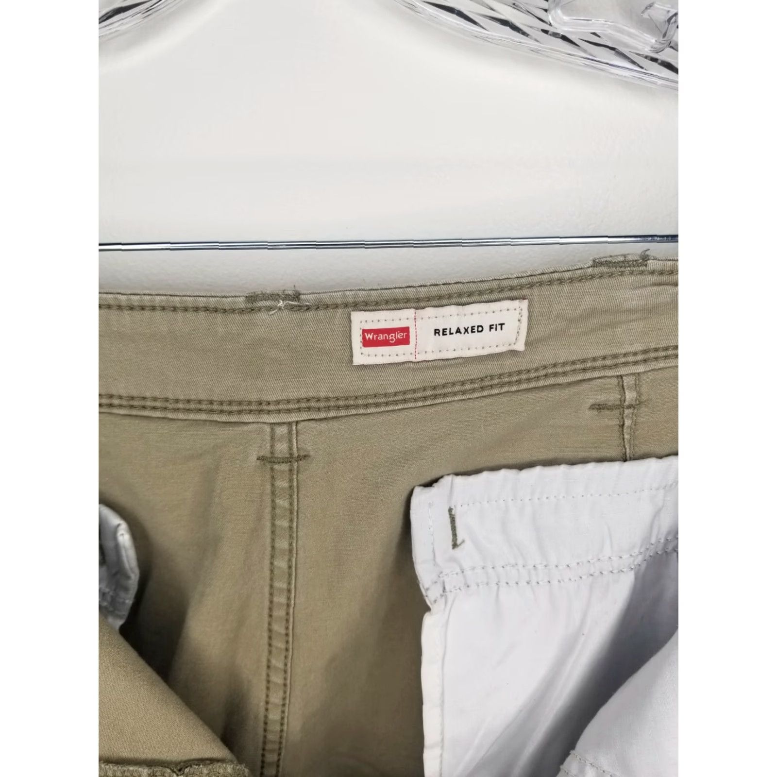 Wrangler Wrangler Cargo Shorts Men Size 40 Brown Relaxed Fit Cargo Short Brown 40 Mens Size US 40 / EU 56 - 3 Thumbnail