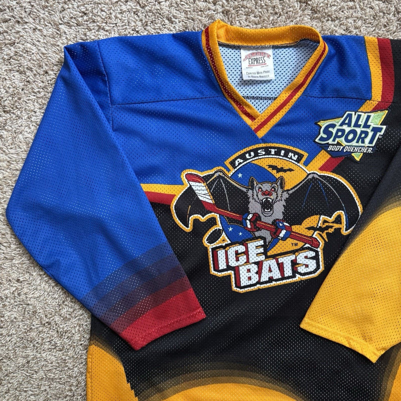 Vintage Vintage Austin Ice Bats Hockey Jersey Size S WPHL ProJoy Size US S / EU 44-46 / 1 - 6 Thumbnail