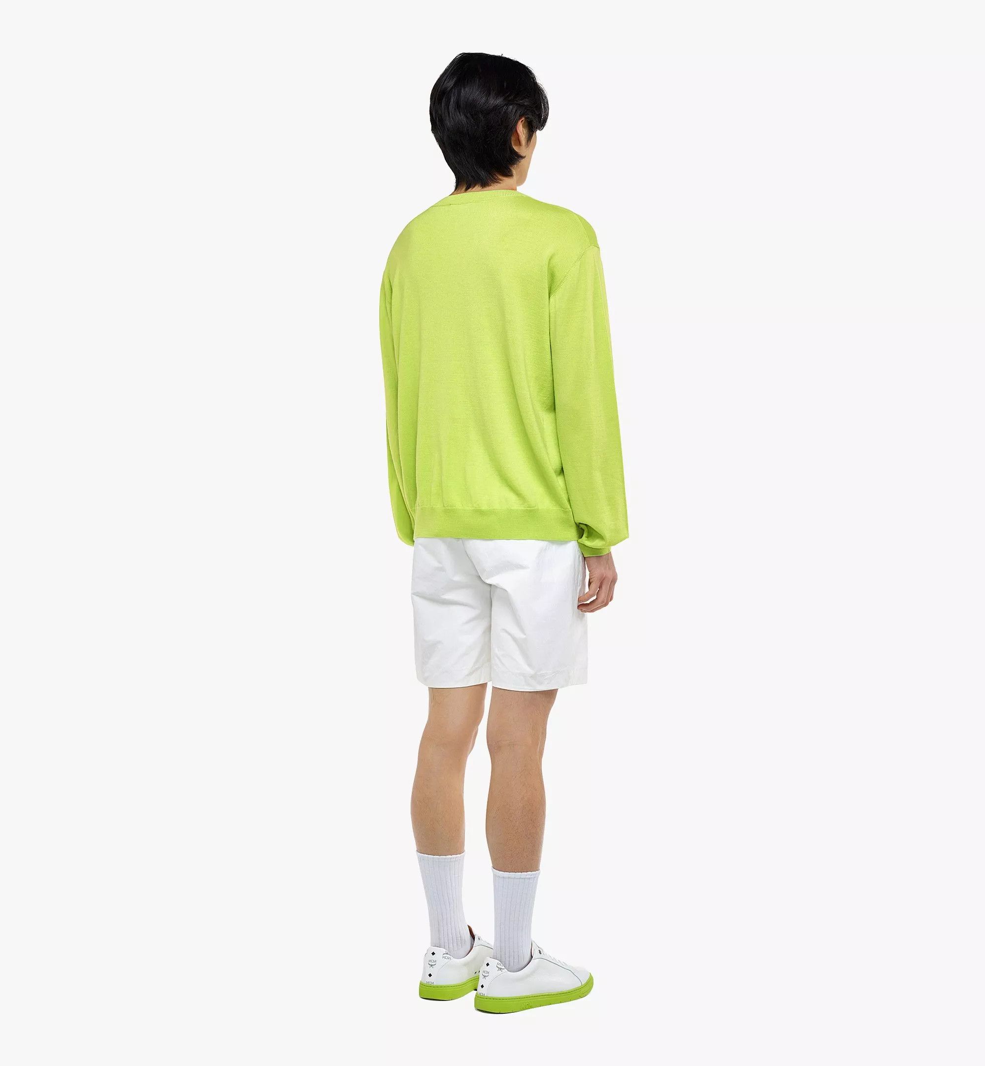 MCM o1mt1gz0625 Sweater in Acid Green Size US M / EU 48-50 / 2 - 4 Thumbnail
