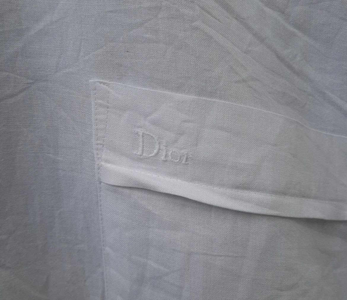 Christian Dior Monsieur 90s Christian Dior Monsieur Longsleeve Pocket Shirt Size US M / EU 48-50 / 2 - 2 Thumbnail