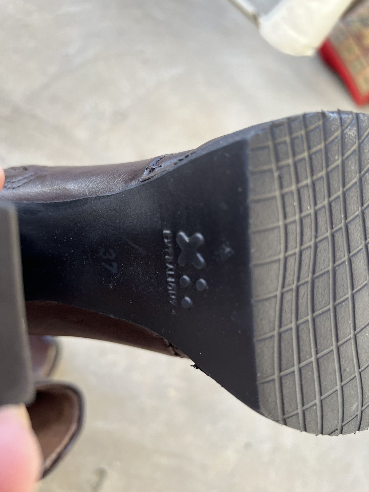 A.S.98 A.S.98 Leather Boots Size US 7 / IT 37 - 8 Thumbnail