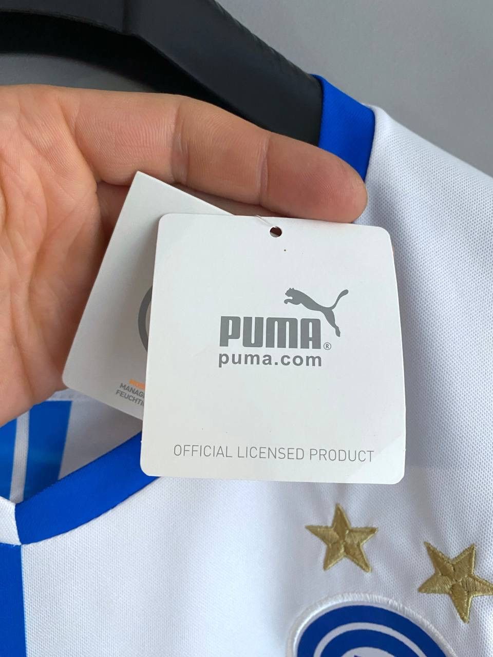 Puma Grasshopper Zurich 2013/14 Home Soccer Jersey Autograph Team Size US XL / EU 56 / 4 - 19 Thumbnail