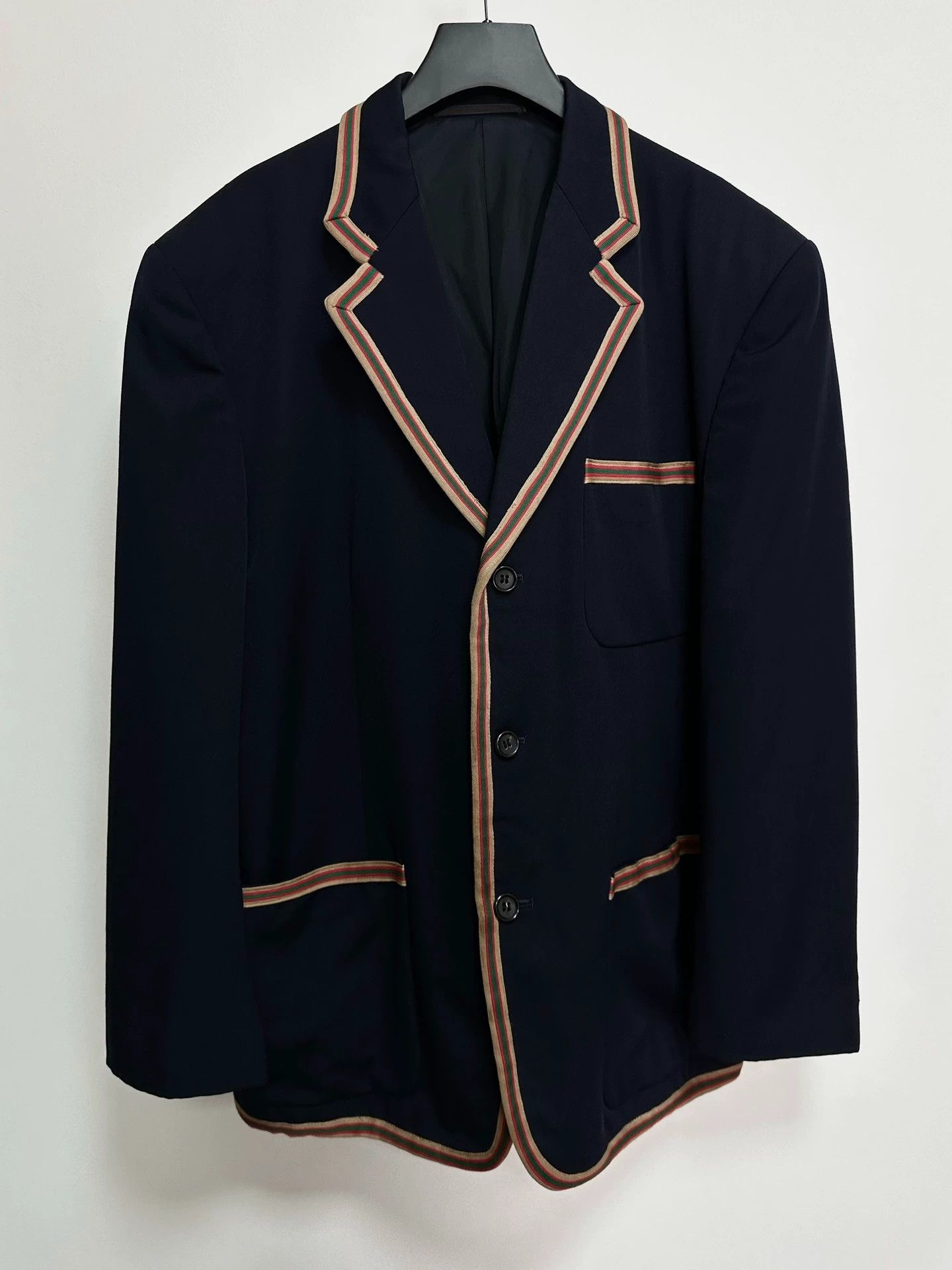 Comme des Garcons COMME DES GARÇONS HP 91SS STRIPED OVERSIZED SUIT Size US M / EU 48-50 / 2 - 1 Thumbnail