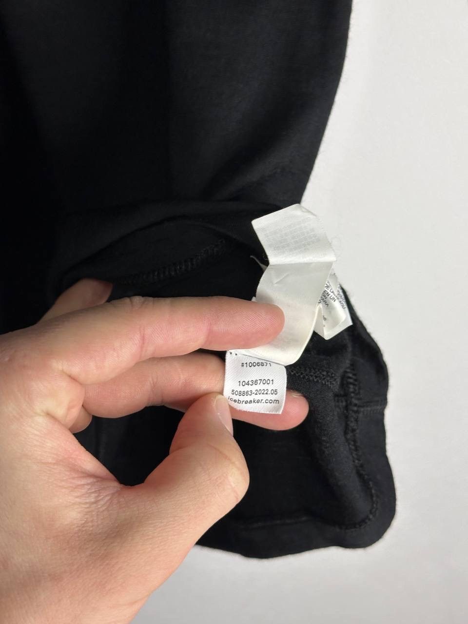 Icebreaker Icebreaker Merino 200 Oasis Thermal Zip Black Base Layer Size US M / EU 48-50 / 2 - 9 Thumbnail