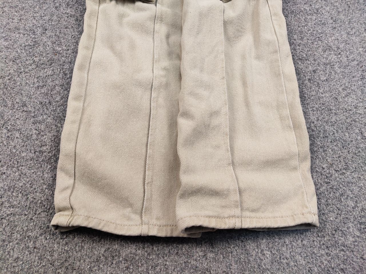 Japanese Brand Vintage Y2K Japanese Bondage Beige Baggy Cargo Denim Pants Size US 30 / EU 46 - 9 Thumbnail