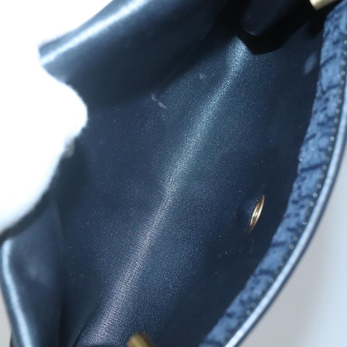 Dior DIOR Trotter Canvas Shoulder Bag Navy Gold Size ONE SIZE - 11 Thumbnail