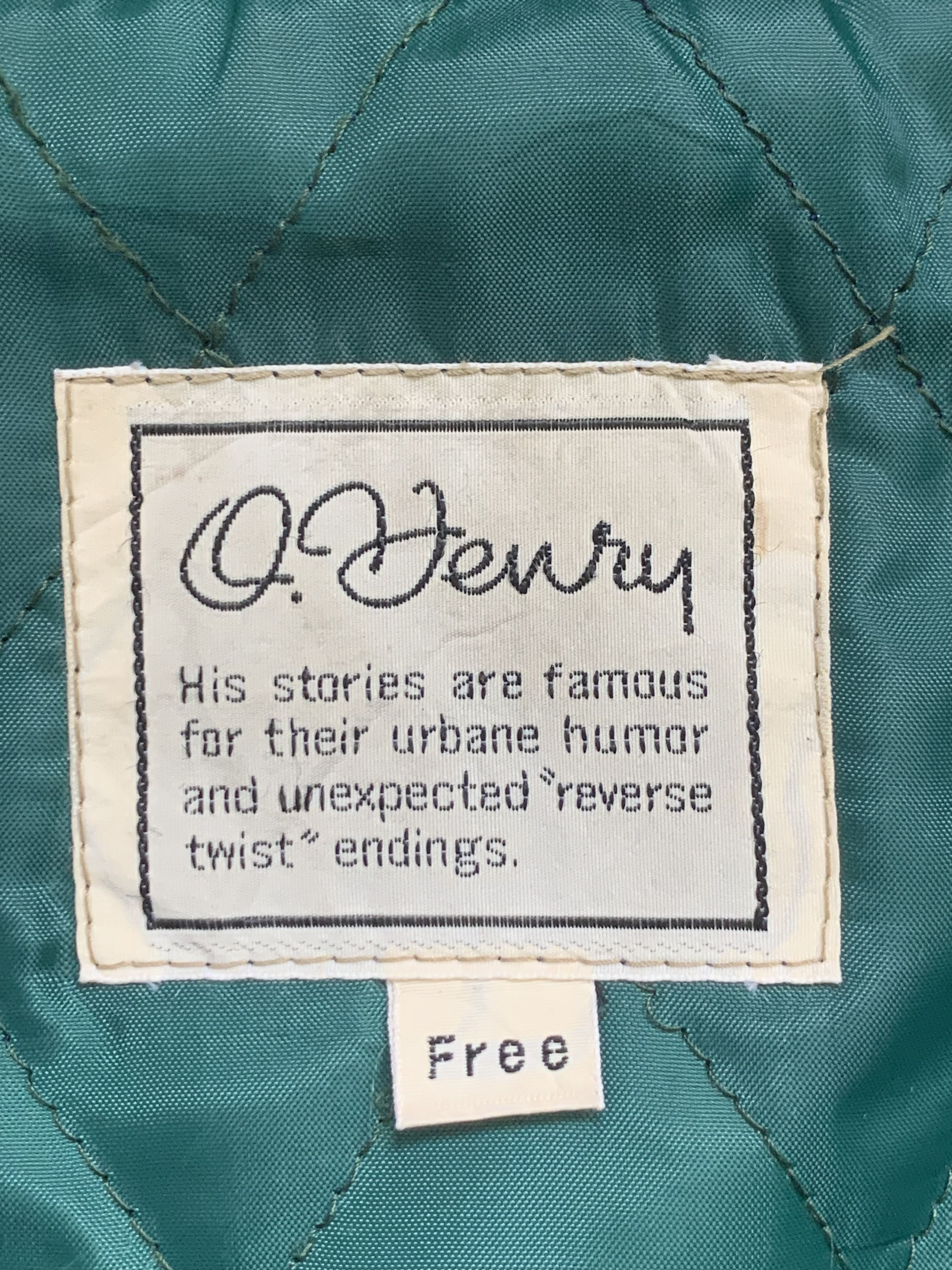 Vintage Rare Design Vintage O. Henry Collection Varsity Jacket Size US XL / EU 56 / 4 - 4 Thumbnail
