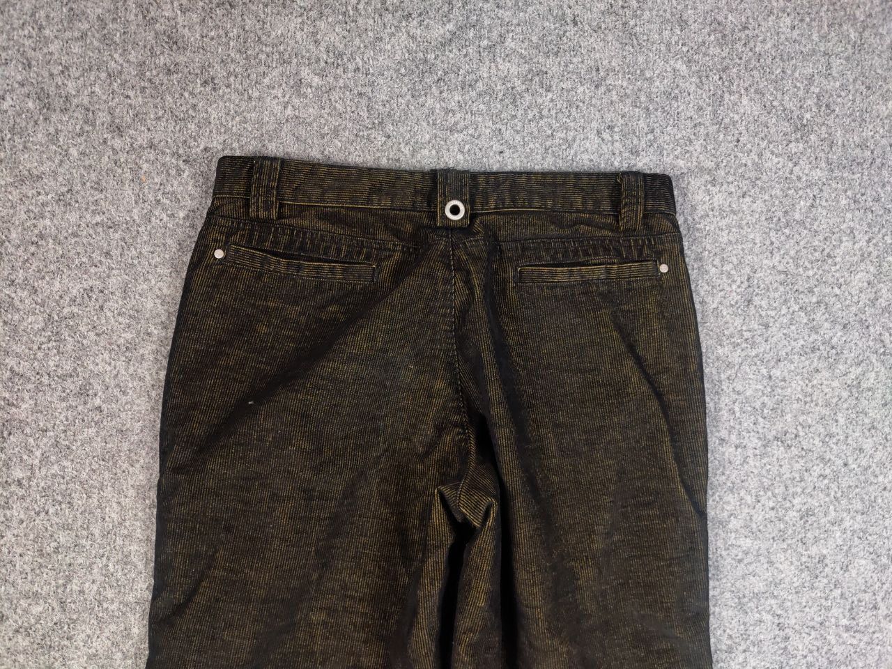 Versace 🔥 Vintage 90's Versace Corduroy Gradient fabric Zip Pants Size US 34 / EU 50 - 13 Thumbnail